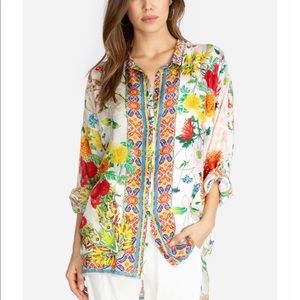Johnny Was Jaffa Button-down Blouse